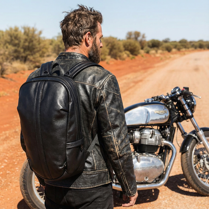 Nightfall Leather Backpack