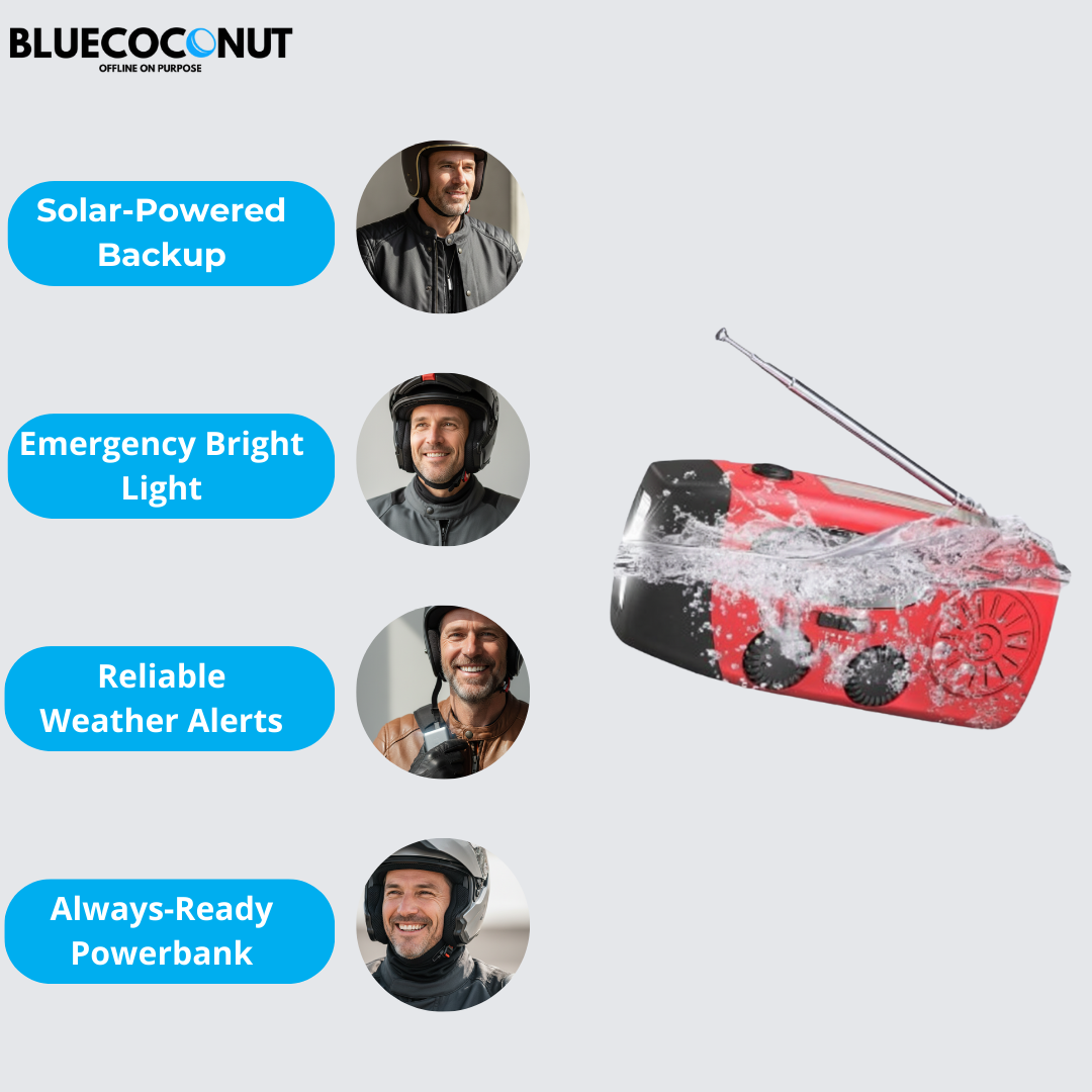 SunRide PowerBank Radio