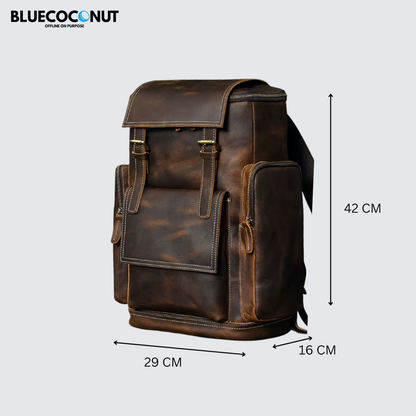 Outrider Leather Expedition Backpack