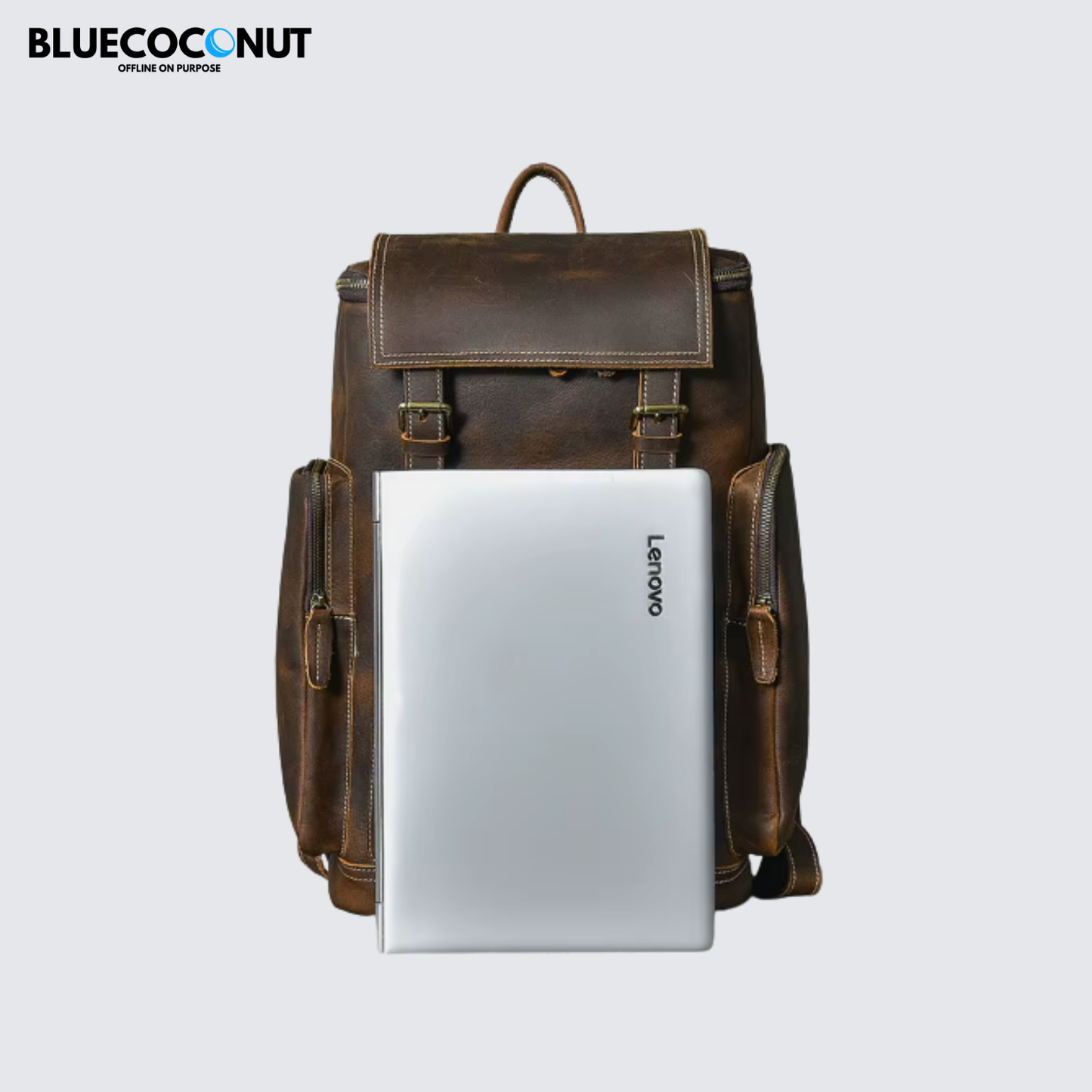 Outrider Leather Expedition Backpack