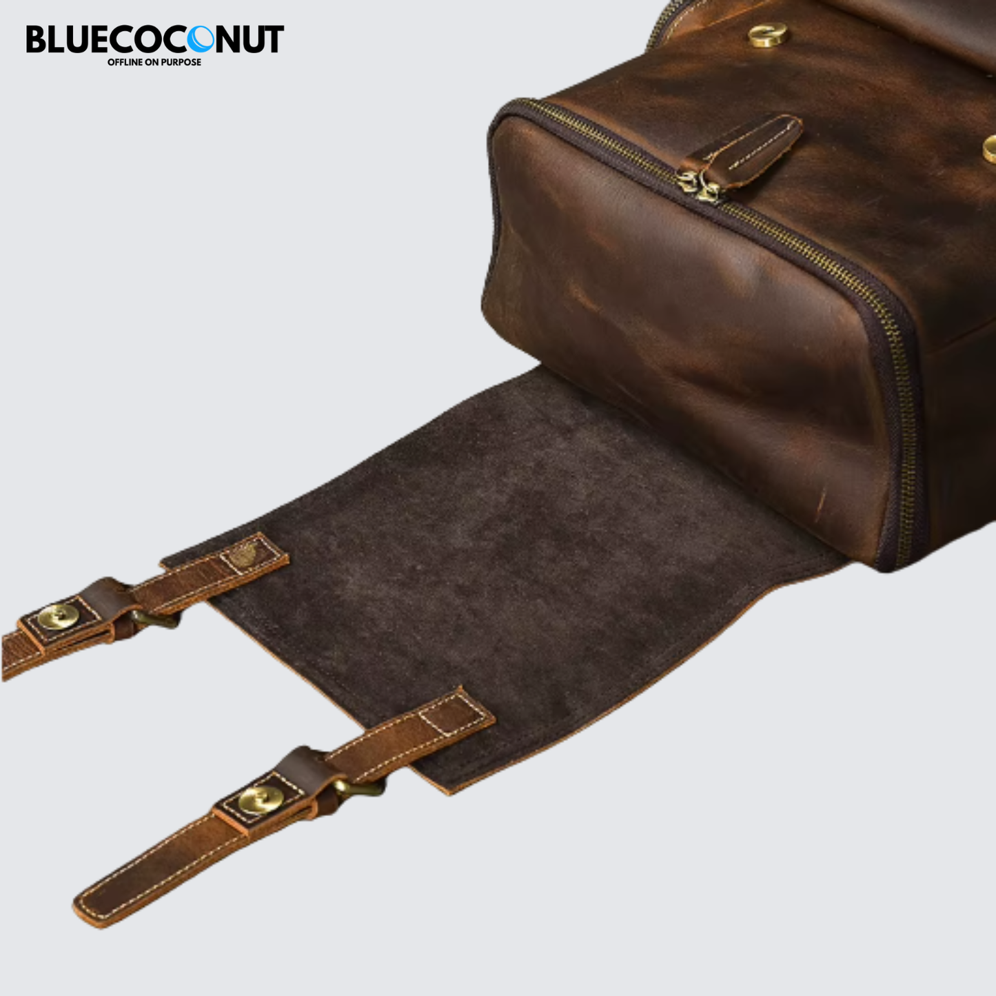 Outrider Leather Expedition Backpack