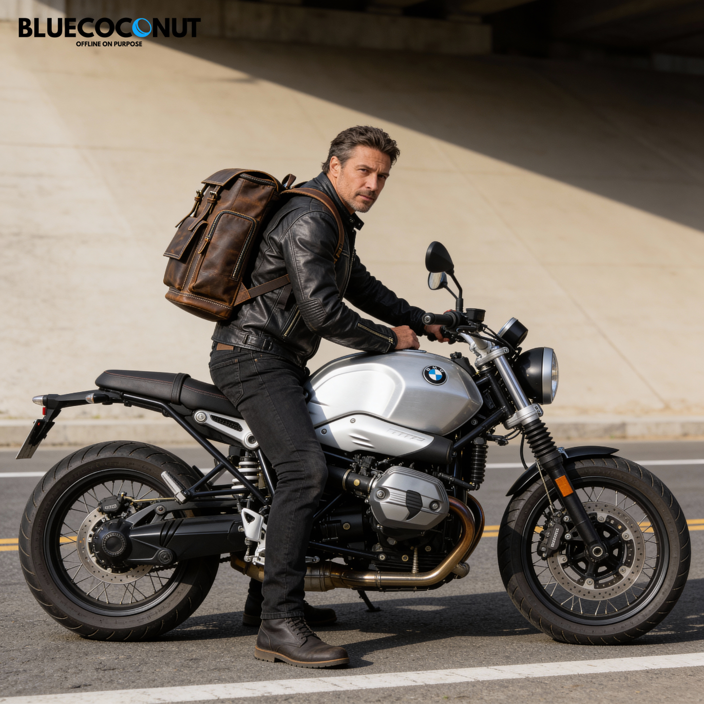 Outrider Leather Expedition Backpack
