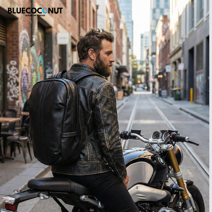 Nightfall Leather Backpack